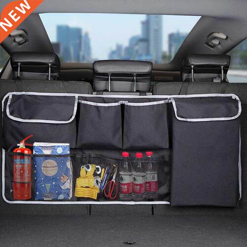 Car Rear Seat Back Organzer Auto Trunk Storage Bag Large Ca