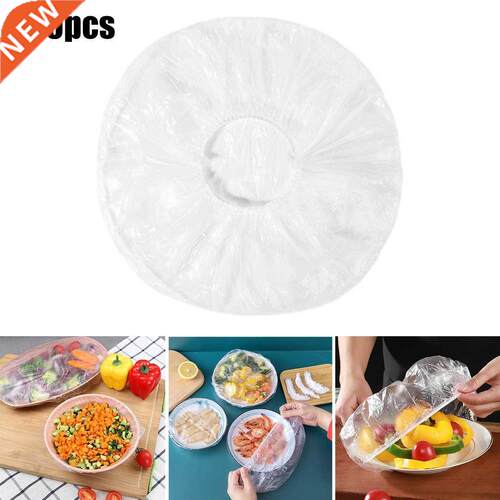 100Pcs Dustproof Disposable Bowl Cover Food Fresh Keeping Va