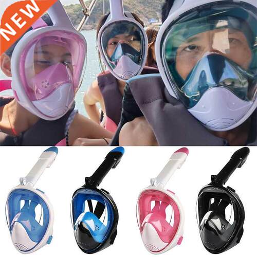 Underwater Scuba Anti Fog Full Face Diving Mask Snorkeling R