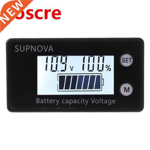 Battery Capacity Indicator DC 8V-100V Lead Acid Lithium LiFe