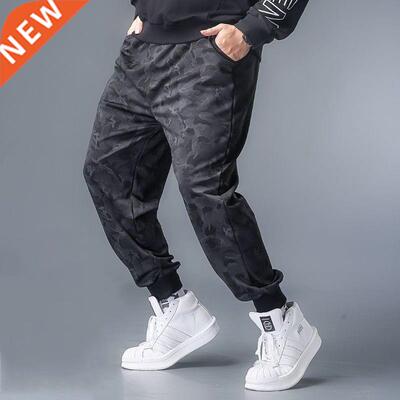 Men's Casual Pants Men Clothing Streetwear Camouflage Quick