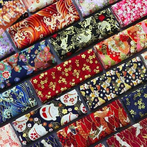 Bronzing Cotton Home Fabric Handcraft Patchwork  Fabric
