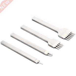 1 2 4 6 Prongs Leather Craft Tools 4mm Hole Punches Leather
