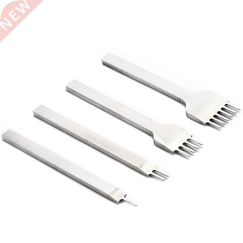 1 2 4 6 Prongs Leather Craft Tools 4mm Hole Punches Leather