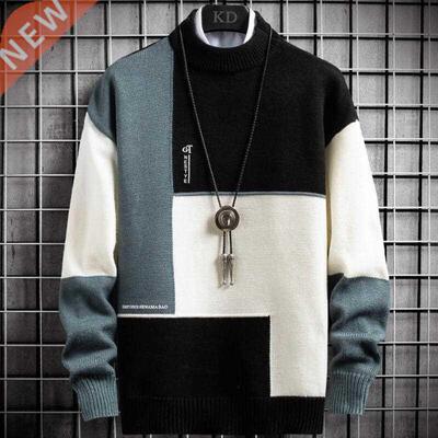 New Winter Cashmere Warm Sweater Men Turtleneck Mens Pullove