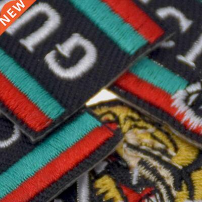 Logo Patch Luxury Brand Embroidered Patches for Clothing The