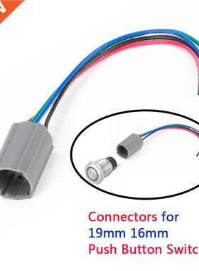 19mm 16mm 22mm Connector For Push Button Llight Switch 5 Pin