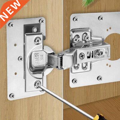 Stainless Steel Hinge Repair Plates Kitchen Cupboard