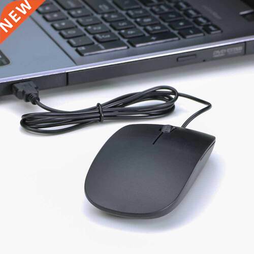 Ultra Thin USB Wired Mouse For Computer Pc Laptop 1200dpi US