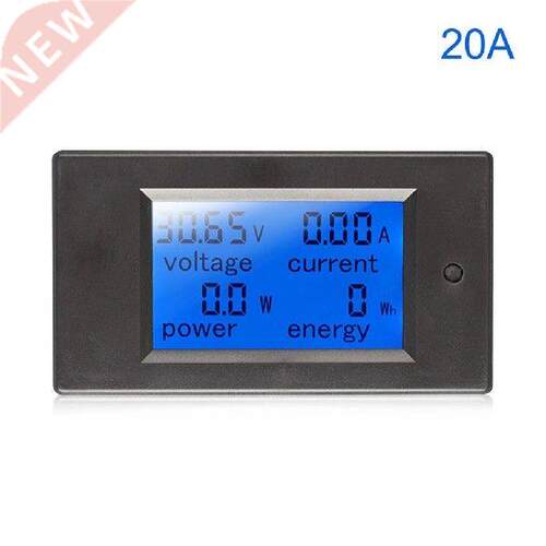 Digital Power Energy Meter DC Voltmeter Ammeter Wattmeter