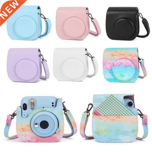 For Fujifilm Instax Mini 11 Instant Film Camera PU Leather B