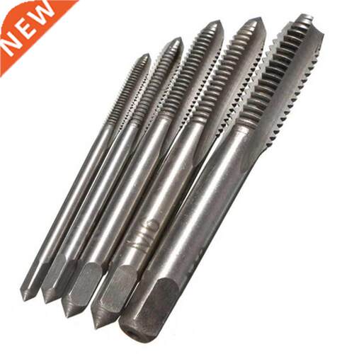 5Pcs/Set HSS Machine Spiral Point Straight Fluted Screw Thre