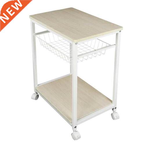 3 Tier Rolling Utility Cart Storage Rack Organizer with Whee