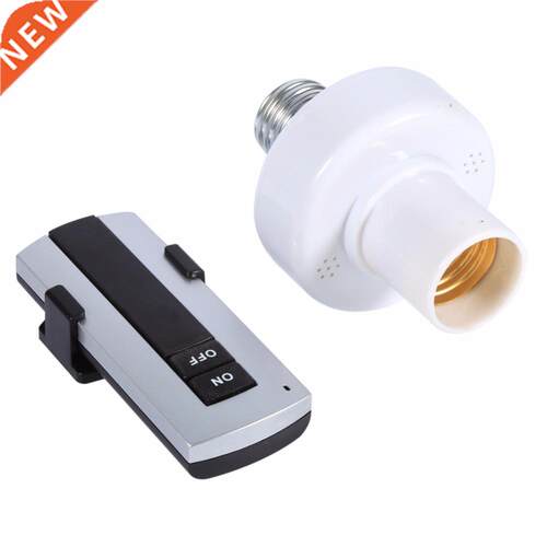 E27 Screw Light Lamp Bulb Holder Cap Socket Switch Converter