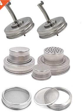 Mason Jar Liquor/Oil Pour Spout Dispenser,Sprouting Mason Ja
