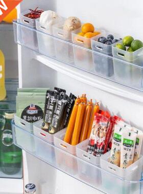 2pcs Translucent Sorting Storage Box With Buckle Design