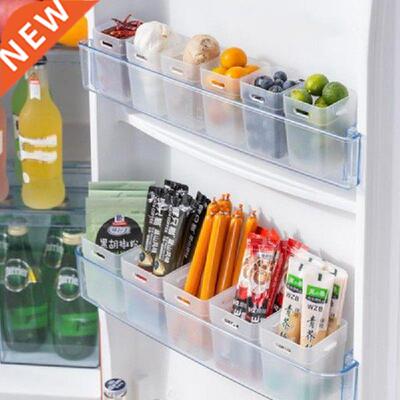 2pcs Translucent Sorting Storage Box With Buckle Design