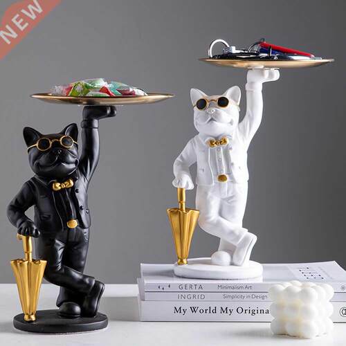 Multifunctiol Nordic French Cool Bulldog Fashion Sculpture