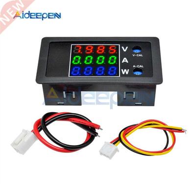 DC 100V 10A 1000W Digital Voltmeter Ammeter Wattmeter 4 dig