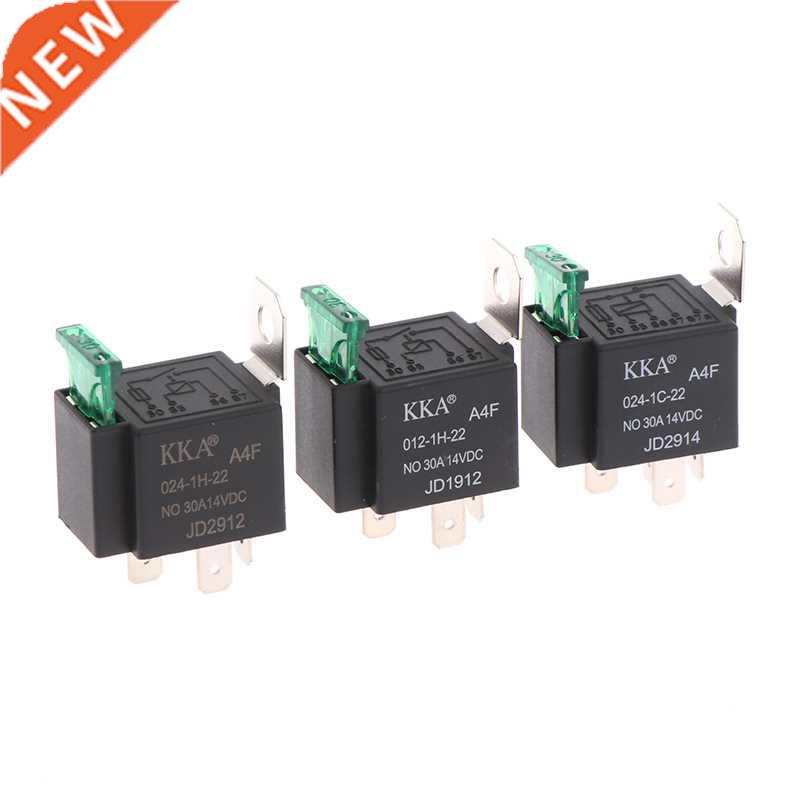 1PC 12V DC 4 Pin Car Automotive Fused Relay 0A Normally