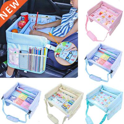 Car Seat Travel Tray Safety Seat Play Table Organizer Storag