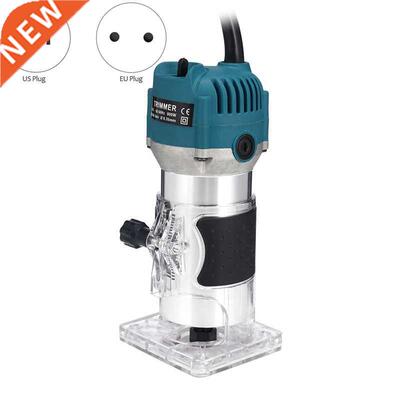 800W Woodworking Electric Trimmer Wood Milling Engraving Slo