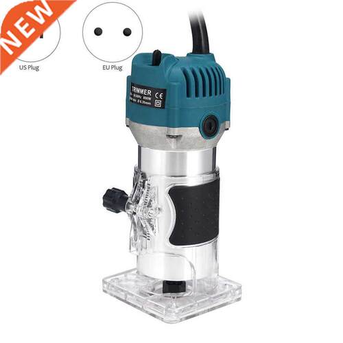 800W Woodworking Electric Trimmer Wood Milling Engraving Slo