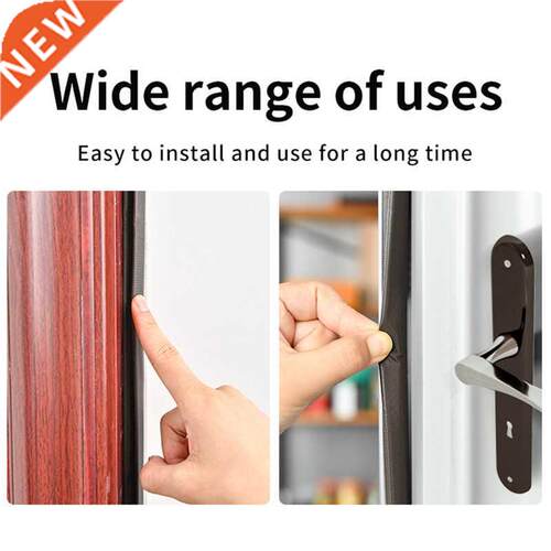 5M Self Adhesve Door Wndow Sealng Strp Soundproof Foam S