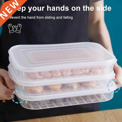 Transparent Refrigerator Storage Box PE Soft Cover Food
