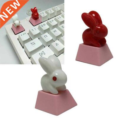1 Pc 1PC Original PBT Lovely Rabbit Key Cover OEM Profile R4