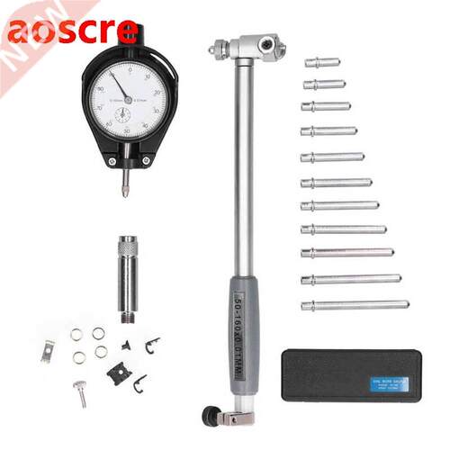 Micrometer Calibre Dial Indicator Set 0.01mm Accuracy Alumin