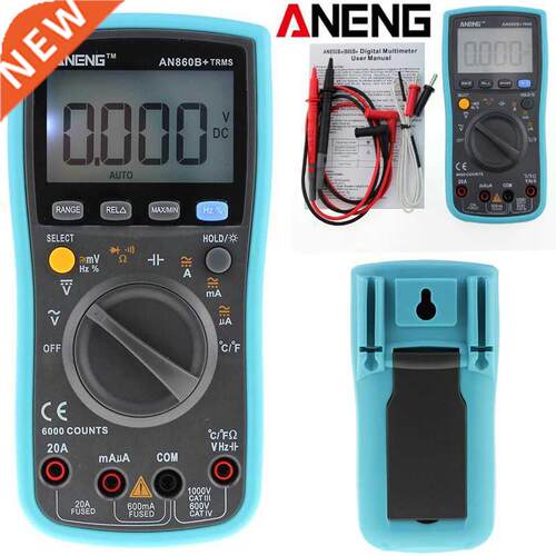 ANENG AN860B+ LCD Digital Multimeter 6000 Counts Backlight