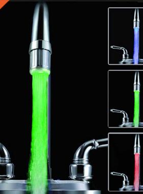LED Water Faucet Sam Light Kitchen Bathroom Shower Tap Fauce
