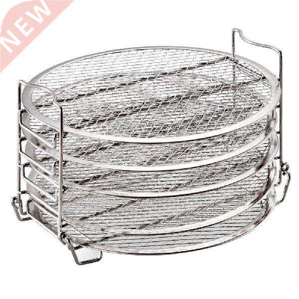 1 Set 5 Layers Dehydrator Rack Air Fryer Cooker Rack - 实物图