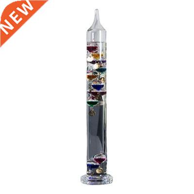 Creative Multi-Colored Spheres Galileo Thermometer Office