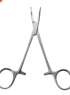 5 inch Fishing Hemostat Locking Clamps Forceps Curved Tip
