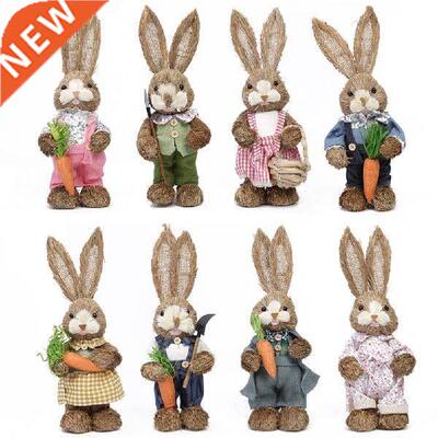 Artificial raw Bunny Home Garden Rabbit Decoration