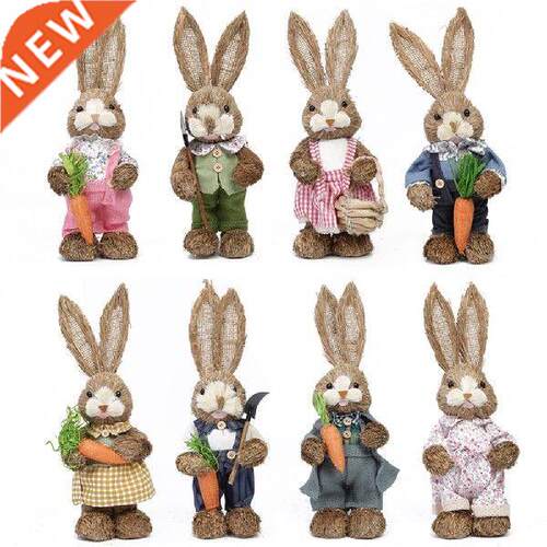 Artificial raw Bunny Home Garden Rabbit Decoration