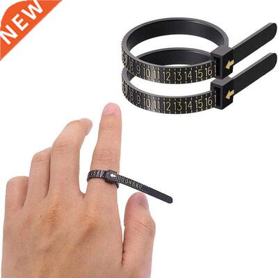 Ring Size Tool Kit Finger Size Measuring Tool with Jewel Pol