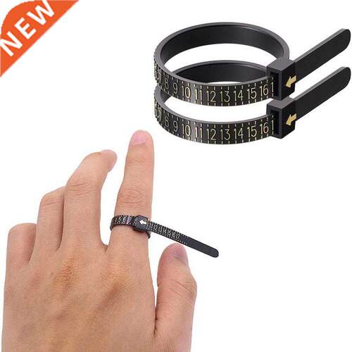 Ring Size Tool Kit Finger Size Measuring Tool with Jewel Pol