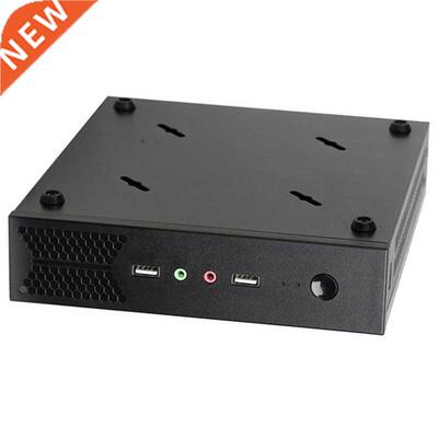 Mini T5 Thin Mini ITX Computer Case Black USB2.0 HTPC WIFI A
