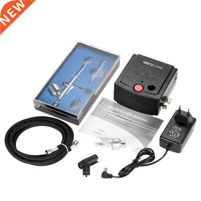 Meterk 100-250V Professional Airbrush Gravity Feed sandblast