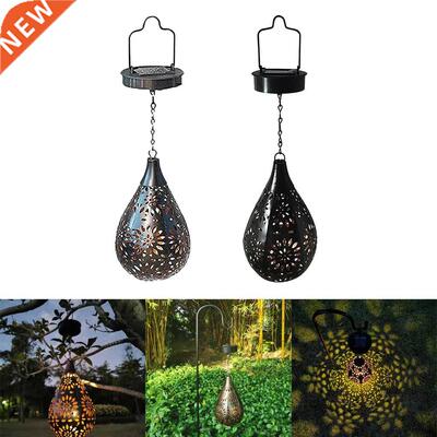 Solar Light Garden Hanging Lamp Outdoor Patio Lantern