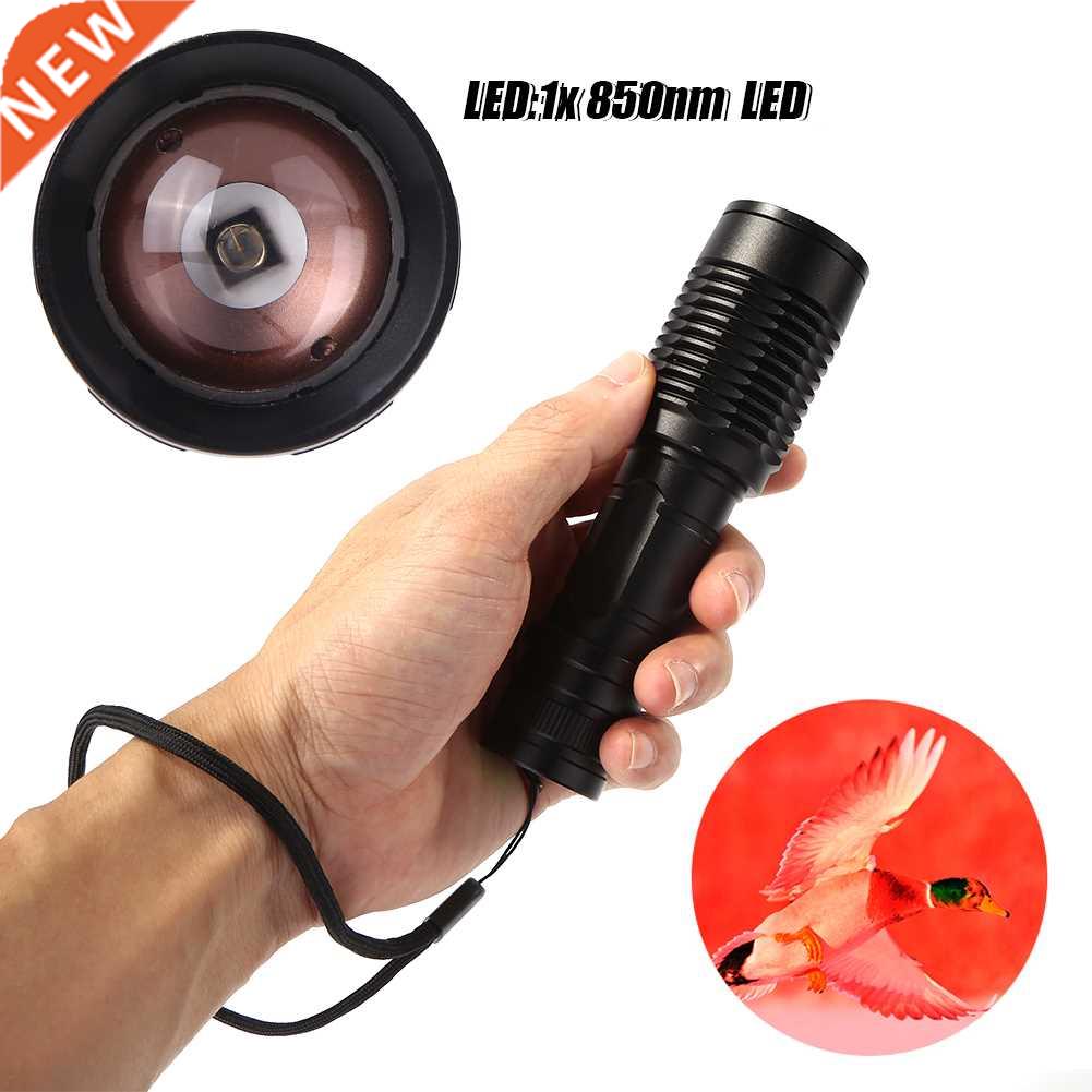 1pcs 10W IR Night Vision Zoomable Torch Light 850nm LED