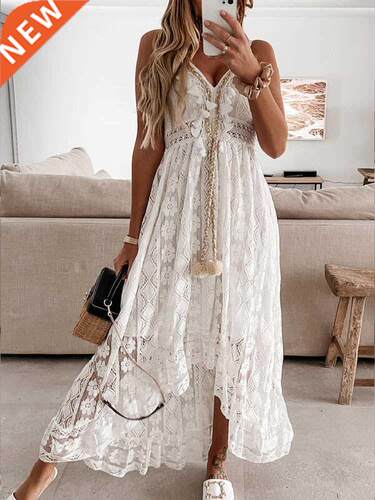 Boho Dress Women Summer Maxi Dress Lady Off Shoulder Holiday