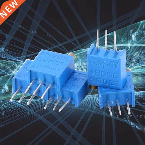 60pcs Potentiometer Assorted Kit Variable Resistor Resistive
