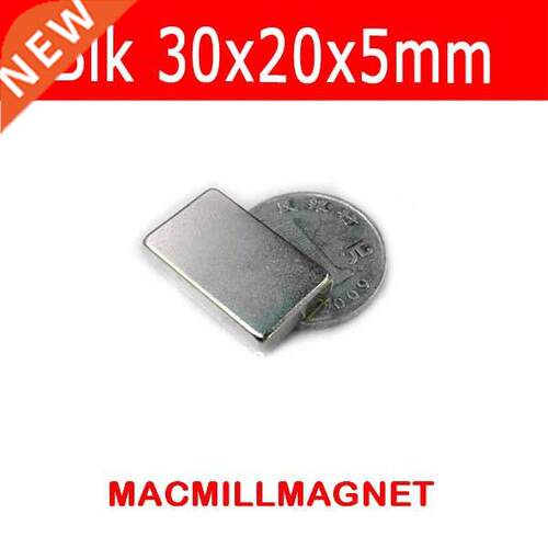 4pcs/pack, block 30x20x5mm Strong Permanent Magnet, craft ma