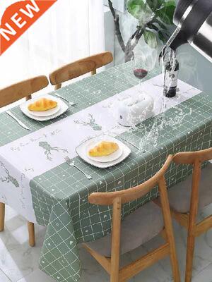 Nordic table cloth waterproof and oil-proof table mat