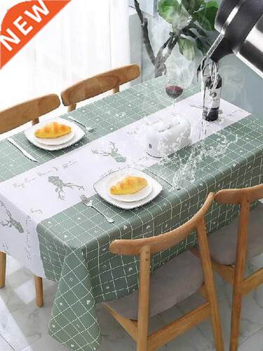 Nordic table cloth waterproof and oil-proof table mat