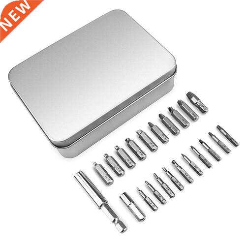 22pcs Electric Hex Screwdriver Bits Lengthening Shank Nail